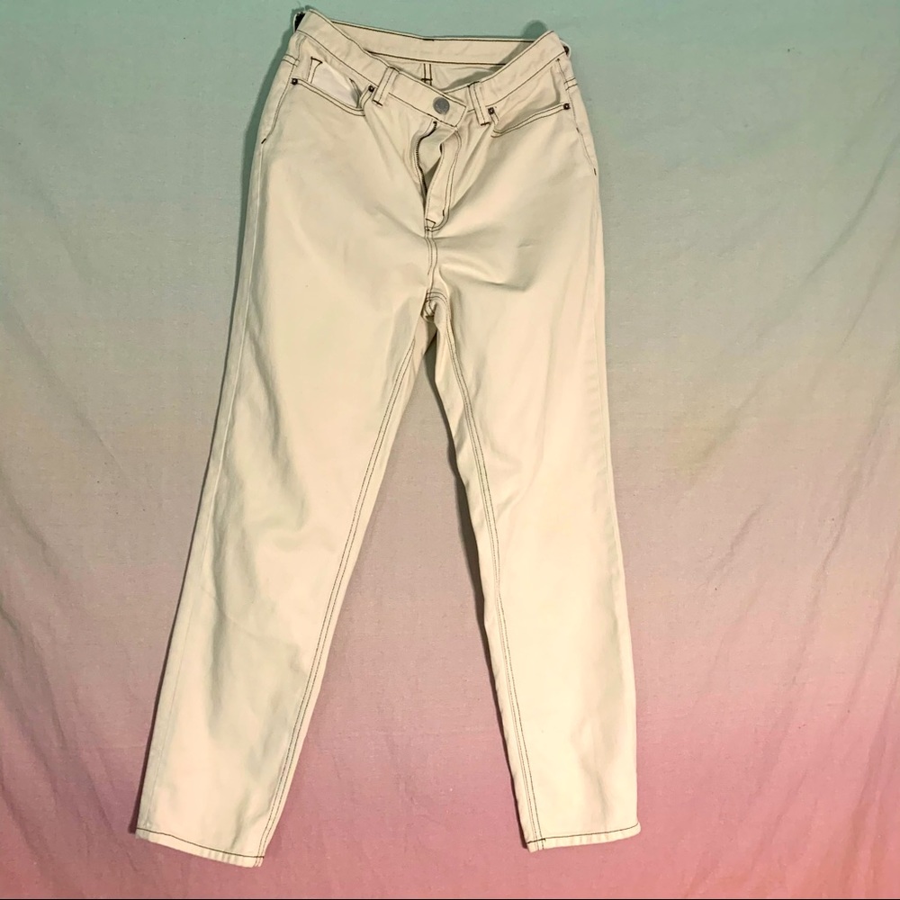 High rise mom jeans